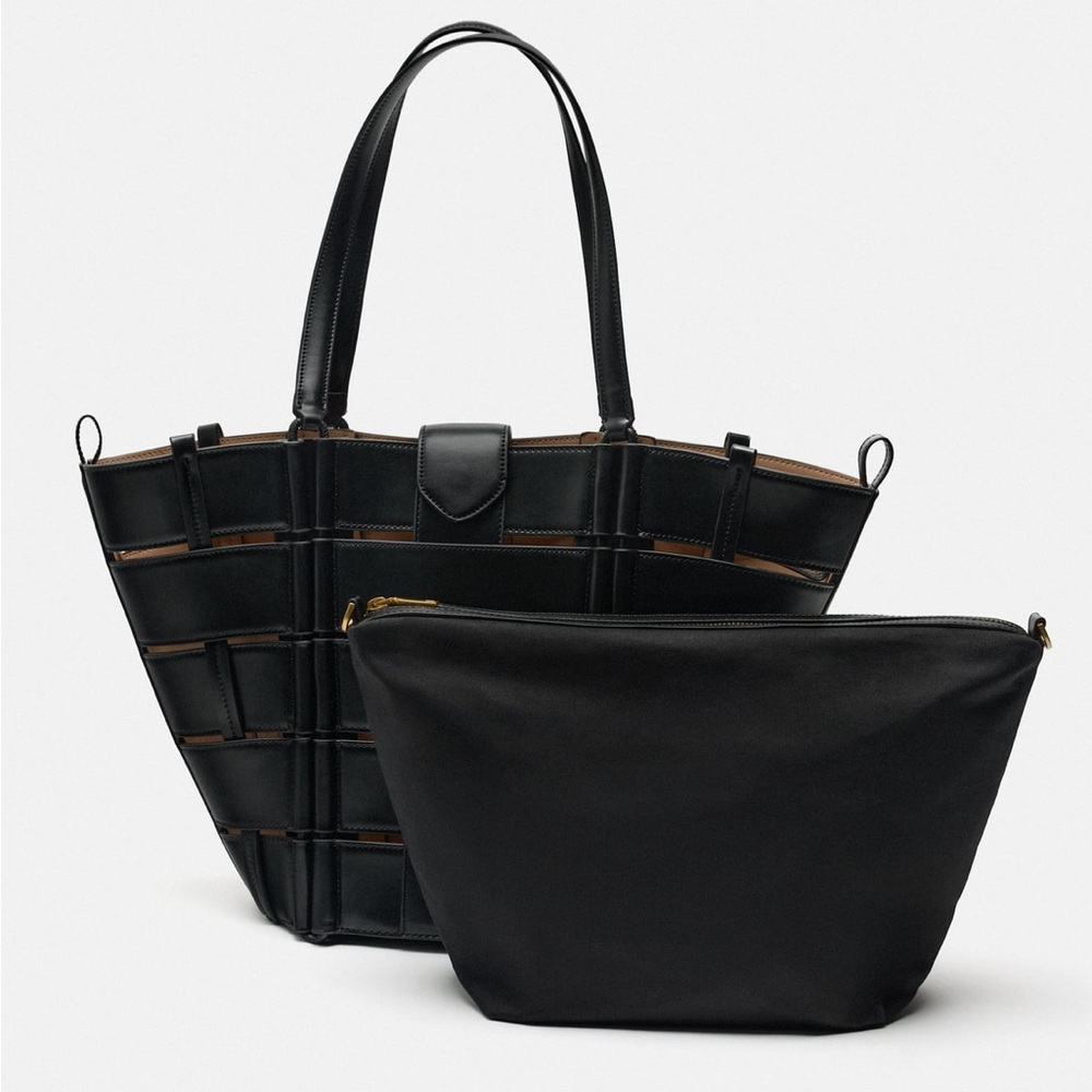 ZARA TOTE BAG - Picture 3 of 10